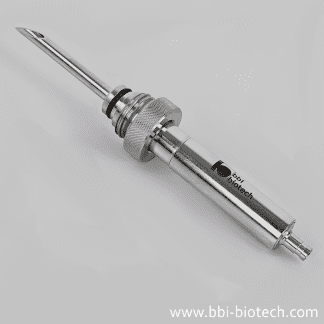 1-way addition port Ø 8 mm for harvesting port, Rd 28x1/8