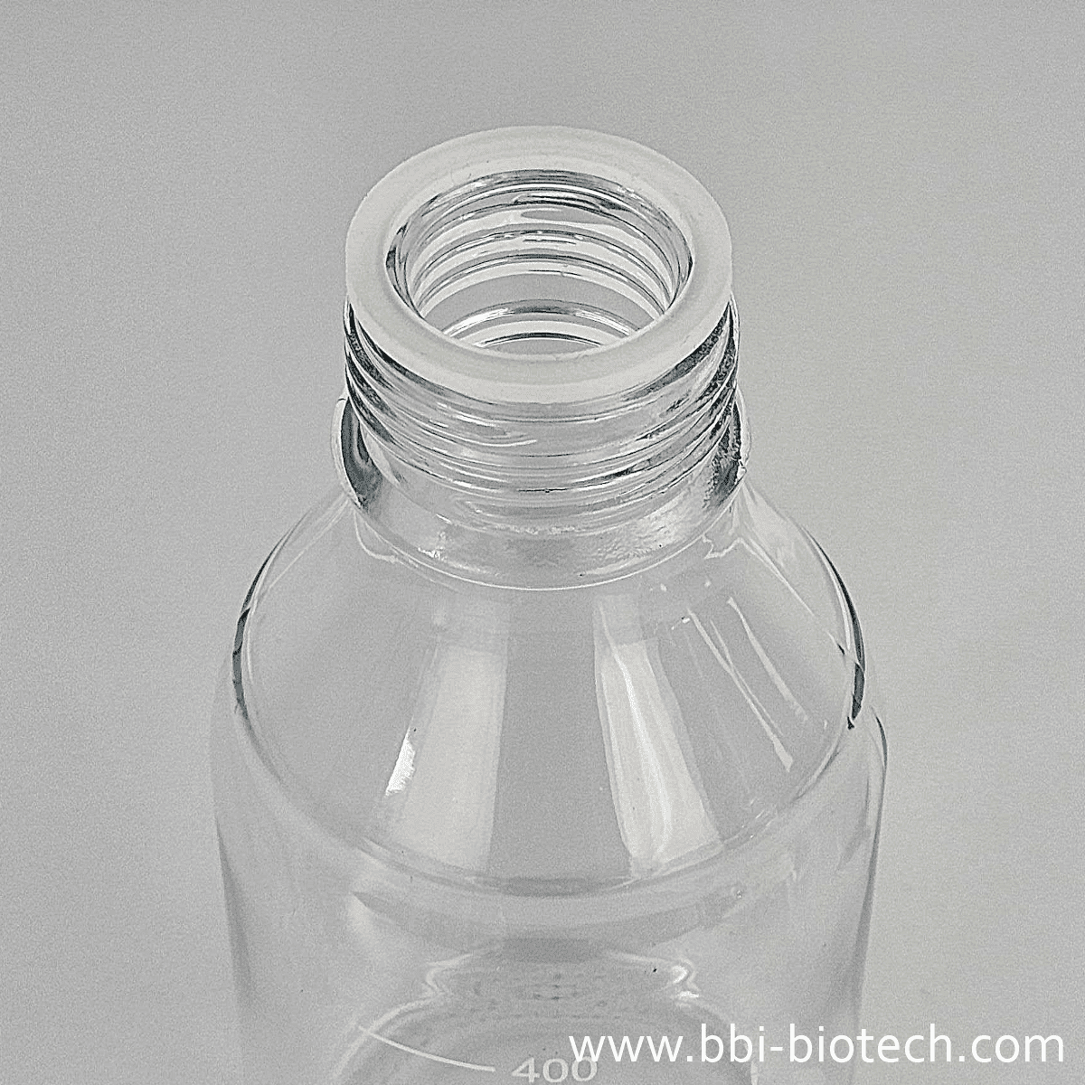 500 ml laboratory bottle GL 45 with gasket and screw cap with hole - Image 2