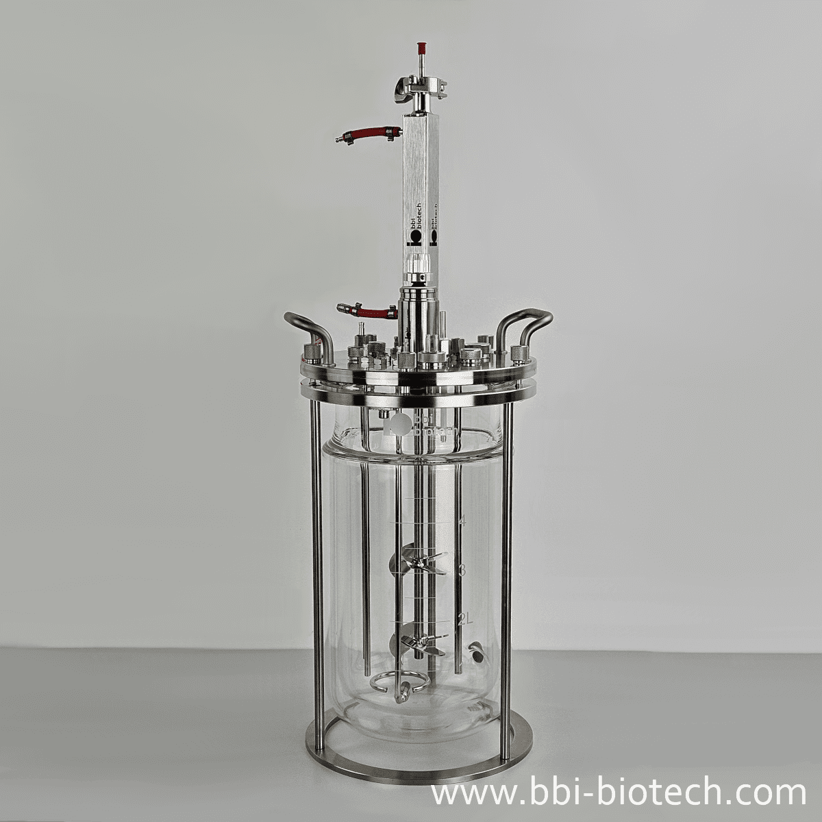 5 L Gefäß DW komplett mit 2 Spargern CC und Standard-Zubehör ohne Sensoren