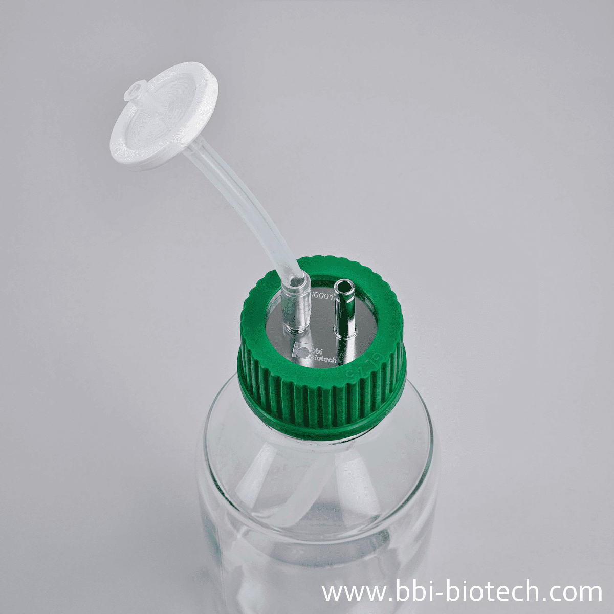 Vorratsflasche 500 ml mit 2 Schlaucholiven 6 x 1 mm – Bild 2