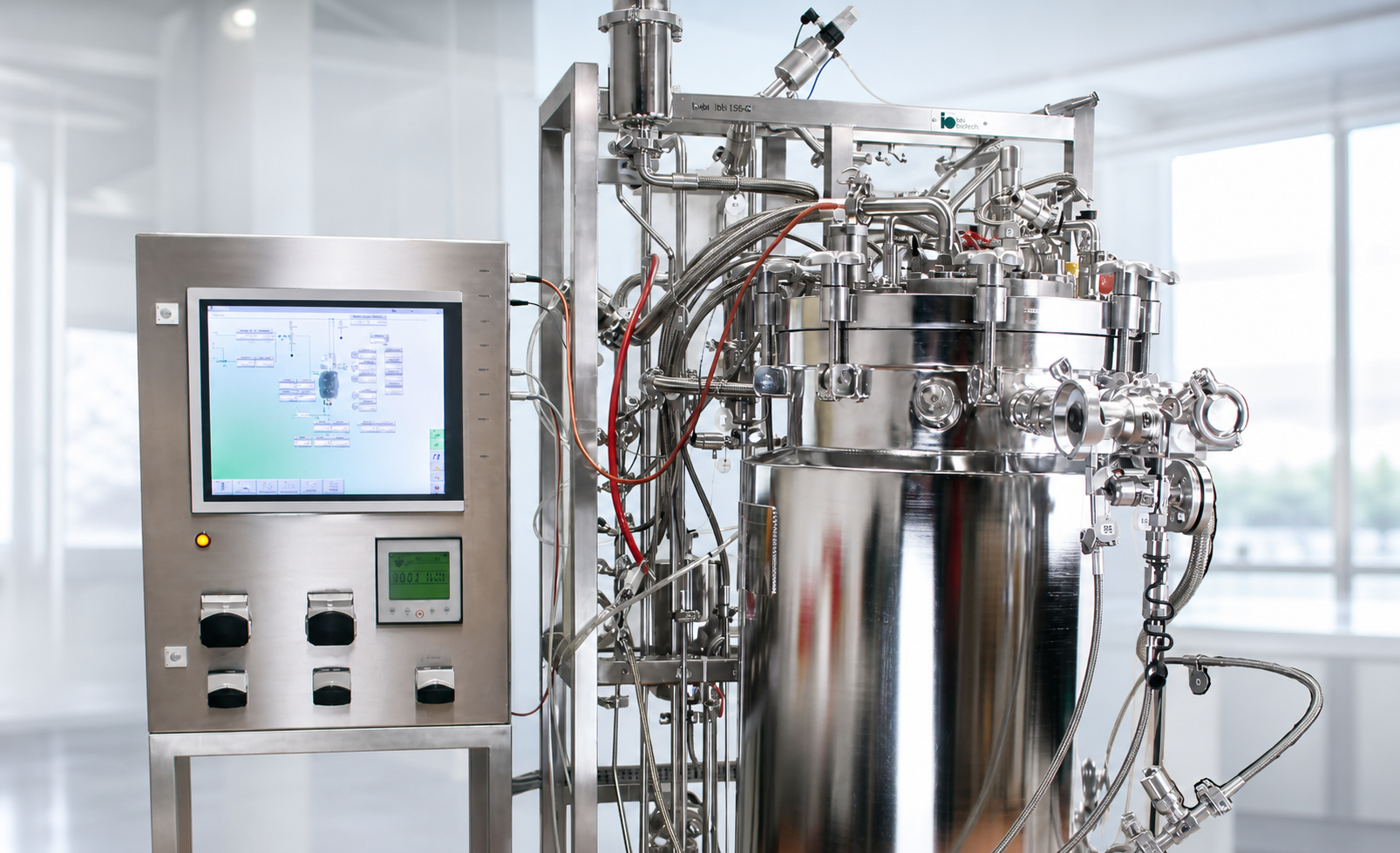 Bioreactor Image Production bioreactors and custom stainless-steel bioprocess systems ...
